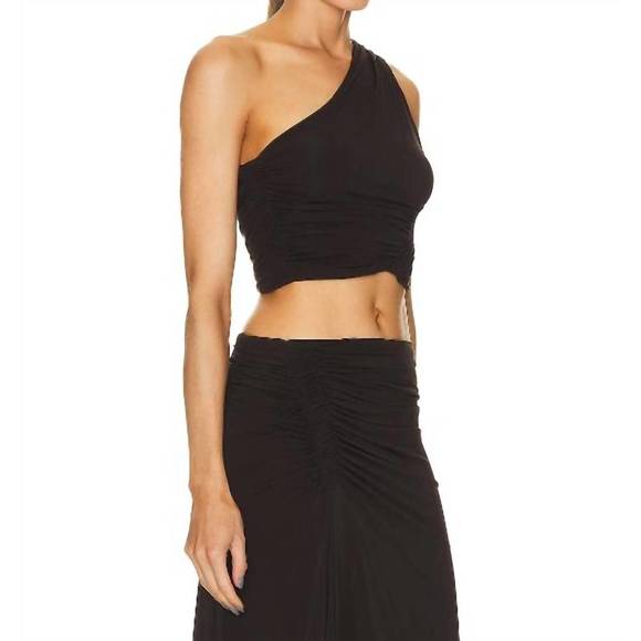 NEW A.L.C. kayden top in cocoa - Picture 2 of 3